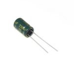 خازن 330UF/25V-8X12-105C-GREEN